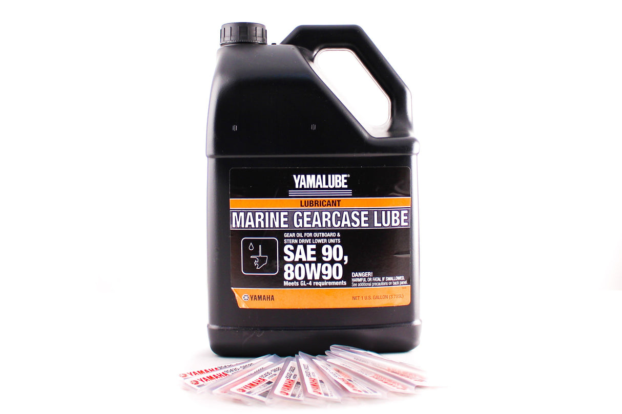 Yamaha Marine Gear Lube Oil Gallon & Gaskets Kit Outboard ACC-GEARL-UB-GL 90430-08003-00 (Supersedes 90430-08020-00)