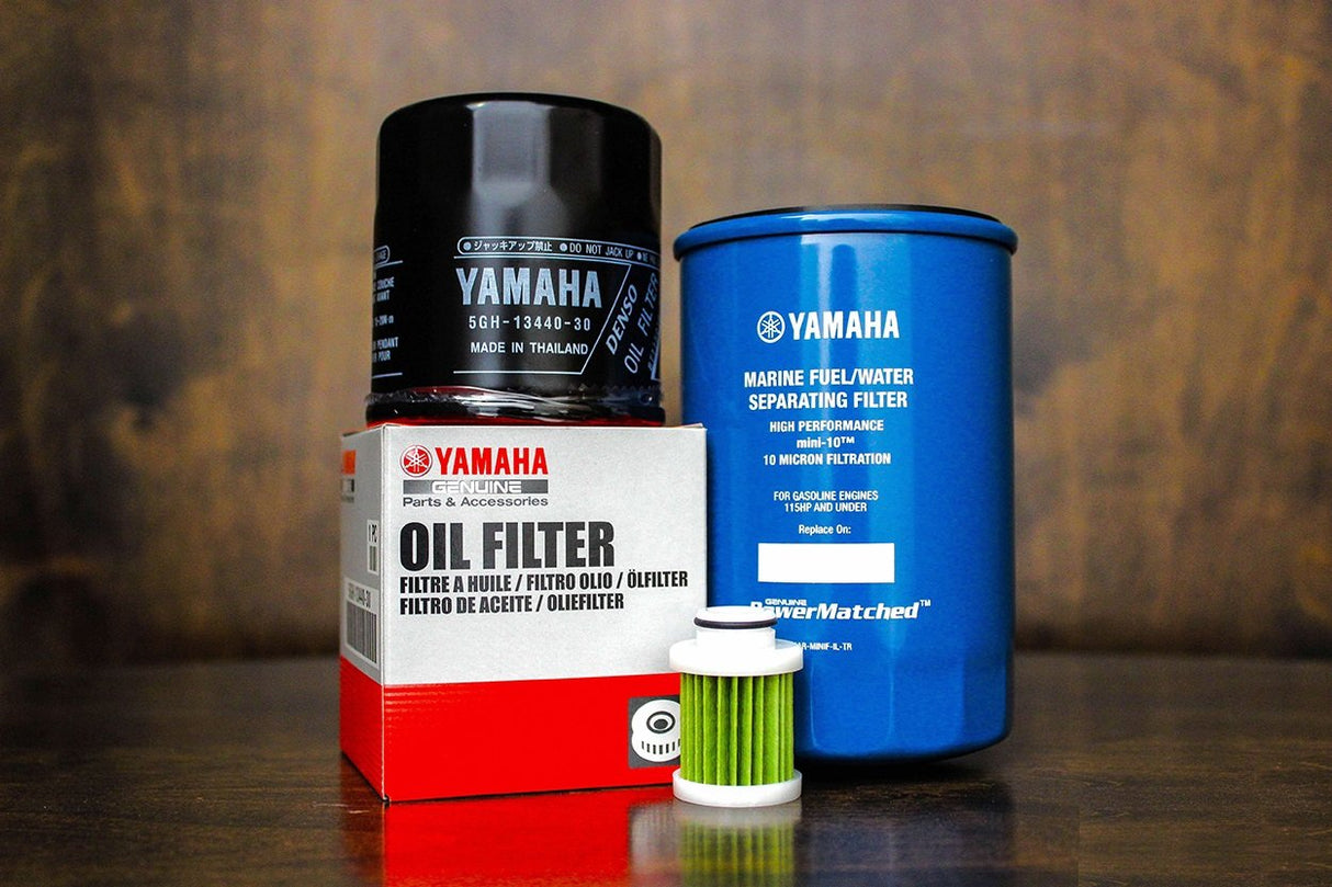 Yamaha 2006 & Newer F115 Oil Fuel Fuel/Water Separating Filter Kit MAR-M10EL-00-00