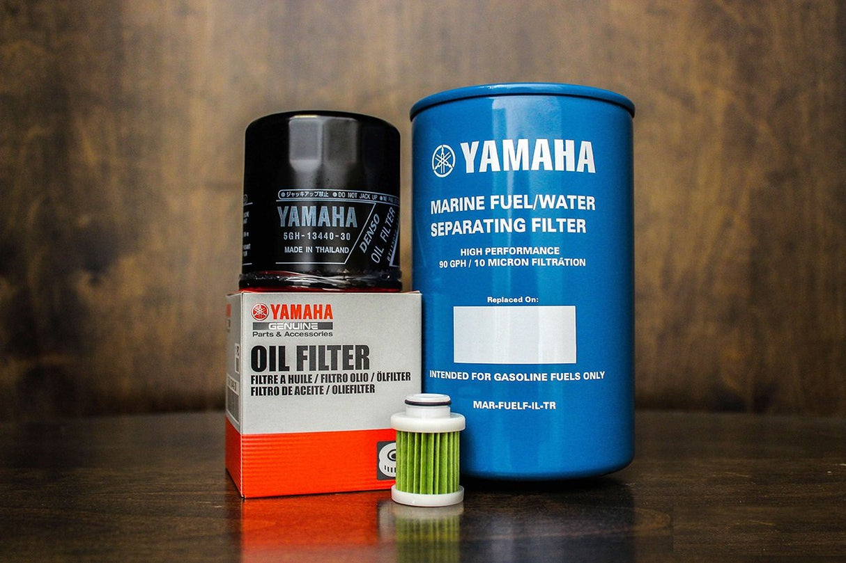 Yamaha 2006 & Newer F115 Oil Filter Fuel/Water Separating Filter Kit MAR-10MEL-00-00