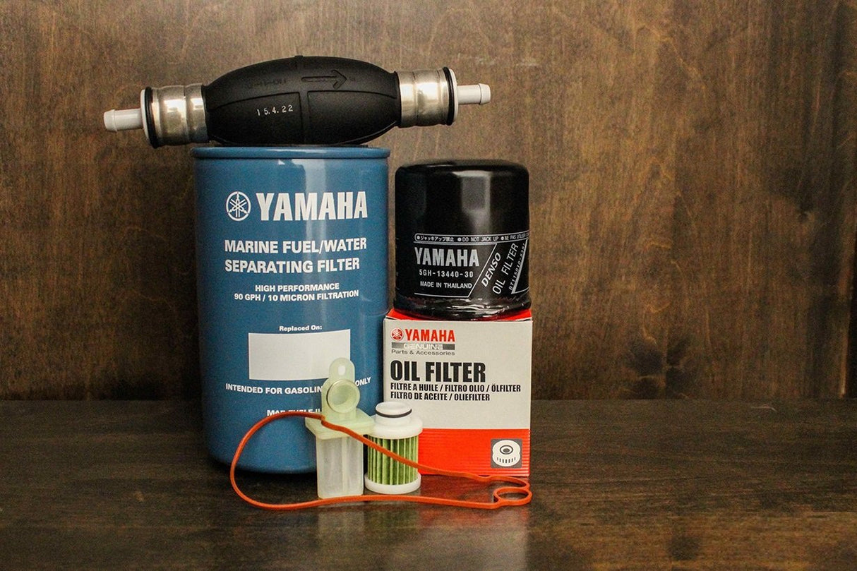 Yamaha 2011 and Newer F115 Oil Fuel VST Filter Kit w/ Primer Bulb MAR-10MEL-00-00