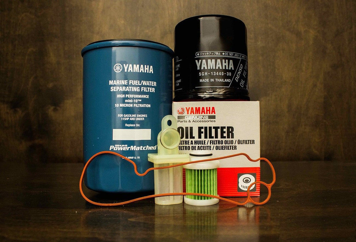 Yamaha 2011 and Newer F115 Oil Fuel VST Filter Kit MAR-M10EL-00-00