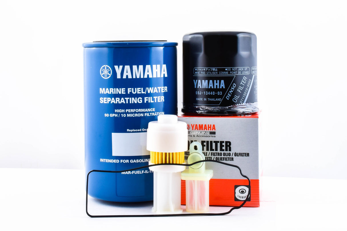 Yamaha F150 2004 & 2005 Filter Kit Oil Fuel VST