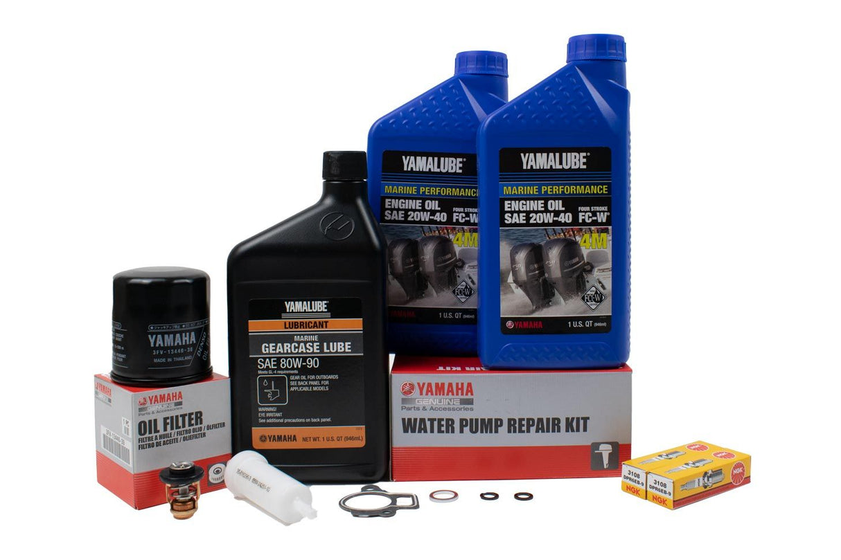 Yamaha F25 300 Hour Service Maintenance Kit Yamalube 20W40 1998 1999