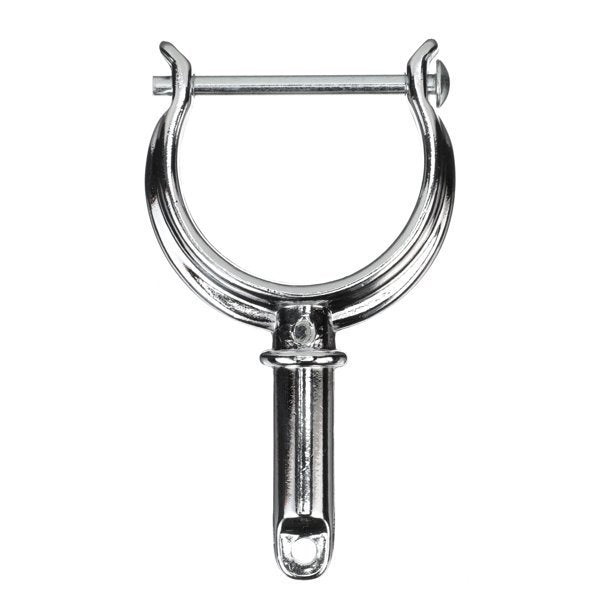 Sea Choice - Chrome Plated Zinc Rowlock Horns Only (Sold as Pair)