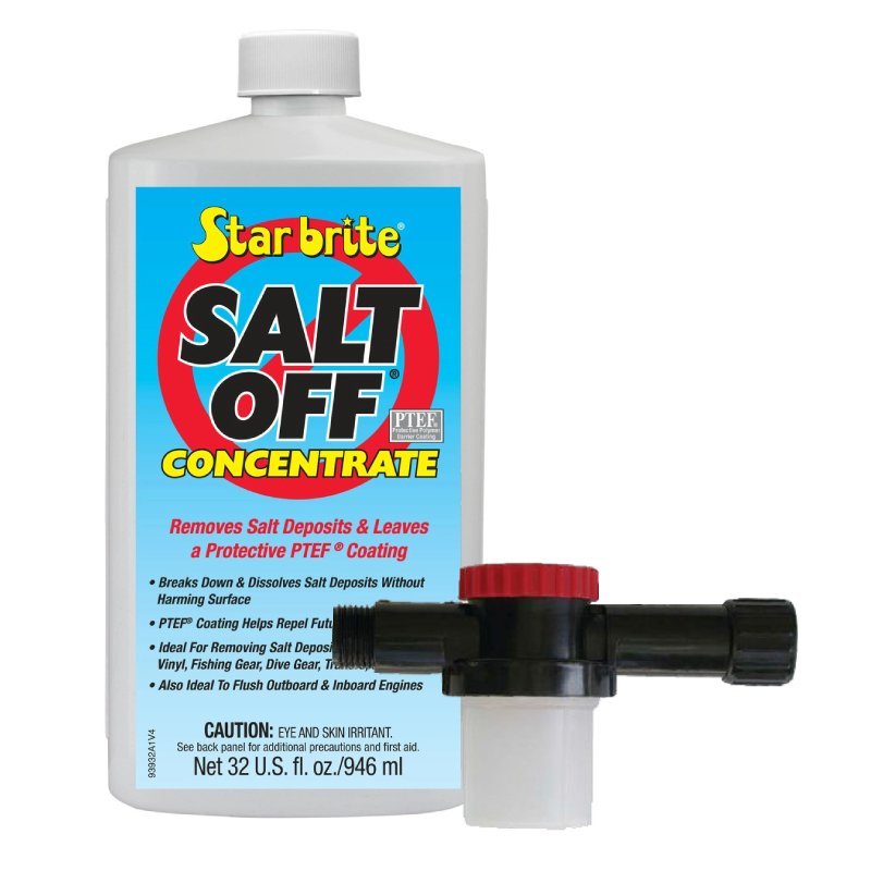 Starbrite - Salt Off Concentrate with PTEF (93932) & Salt Off Applicator (94100) - 32oz. - Bundle & Save!
