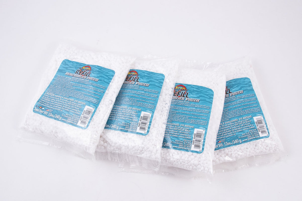 Starbrite - No Damp Dehumidifier & Moisture Absorber Refill - 12 oz. - 4-Pack - 85400