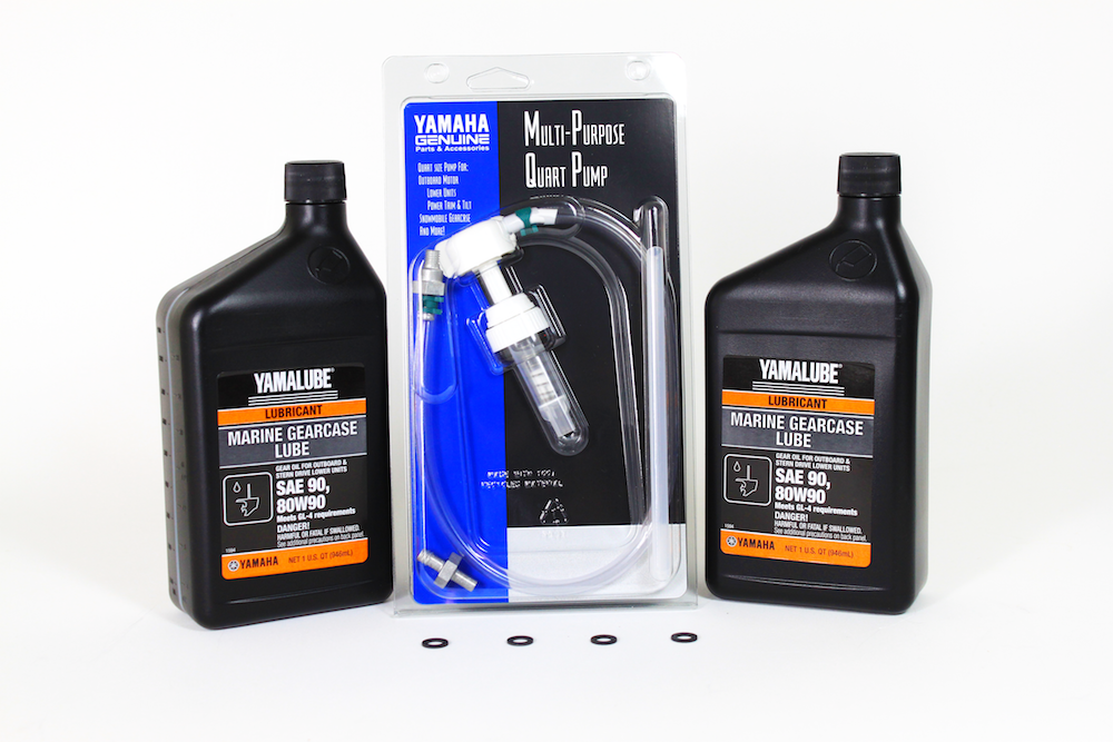Yamaha Marine Gear Lube Oil Kit Twin Engine ACC-GEARL-UB-QT 90430-08003-00 (Supersedes 90430-08020-00) ACC-PUMP0-00-QT