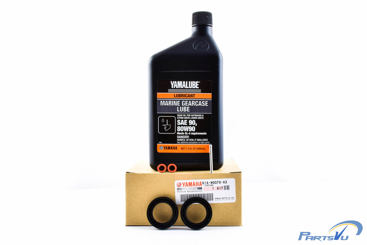 Yamaha F150,150 2-Stroke Lower Unit Kit Water Pump Repair Gear Oil Without Pump