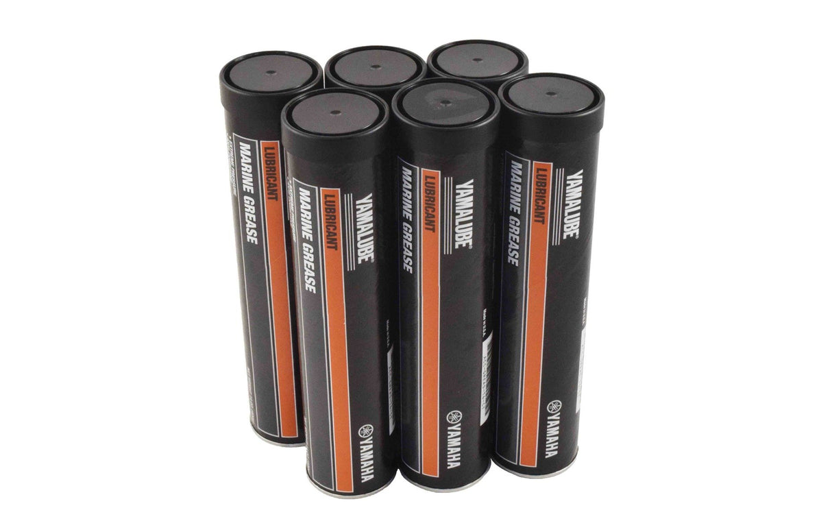 Yamaha - Yamalube Multi Purpose Marine Grease Lubricant - 14 oz. Cartridge - 6-Pack - ACC-GREAS-14-CT