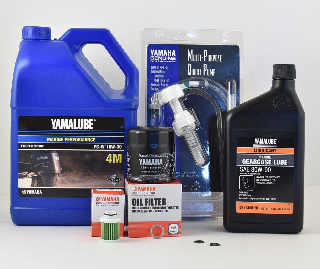 Yamaha F115 20 Hour Service Maintenance Kit - Yamalube 10W-30 - 2006-Current