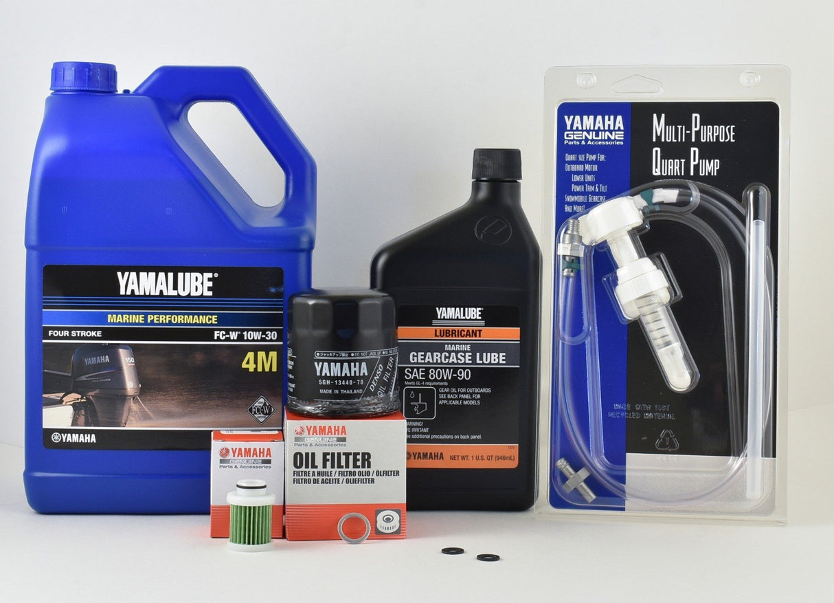 Yamaha VF115 SHO 20 Hour Service Maintenance Kit - Yamalube 10W-30