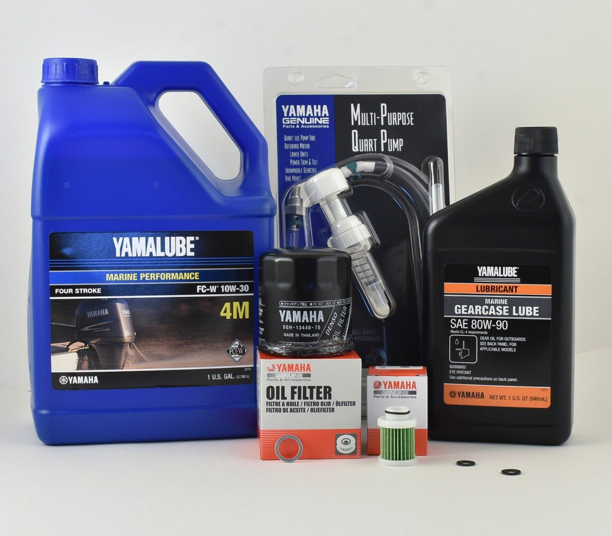 Yamaha F90 20 Hour Service Maintenance Kit - Yamalube 10W-30 - 2006-Current