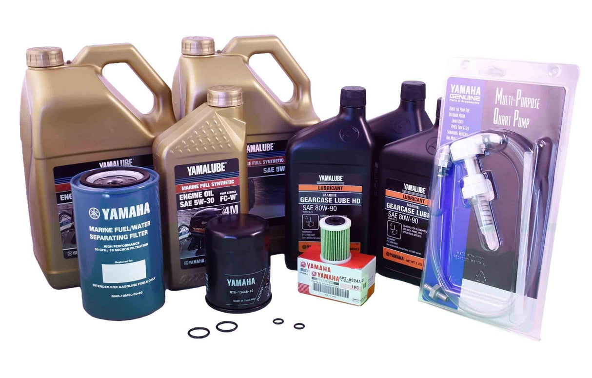 Yamaha XF425 20 Hour Service Maintenance Kit - Yamalube 5W-30 Synthetic - All Models