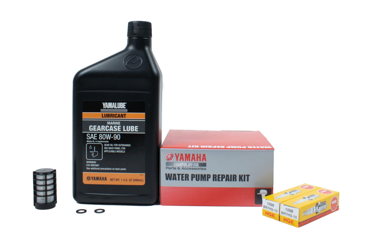 Yamaha - 25 2-Cylinder 2-Stroke 100 Hour Service Maintenance Kit w/ Cooling - 2000-2009