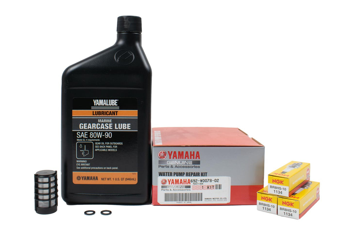 Yamaha - 90 2-Stroke 100 Hour Service Maintenance Kit w/ Cooling - 2001-2009