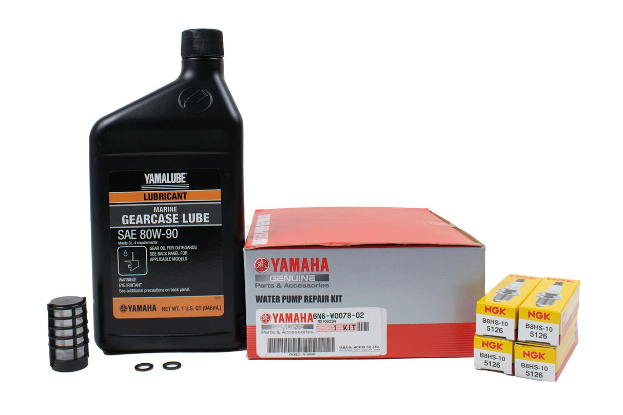 Yamaha - 115 2-Stroke 100 Hour Service Maintenance Kit w/ Cooling - 2000-2009