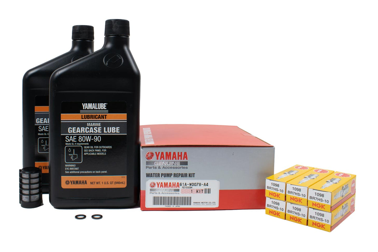 Yamaha - V150 2-Stroke 100 Hour Service Maintenance Kit w/ Cooling - 2000-2009