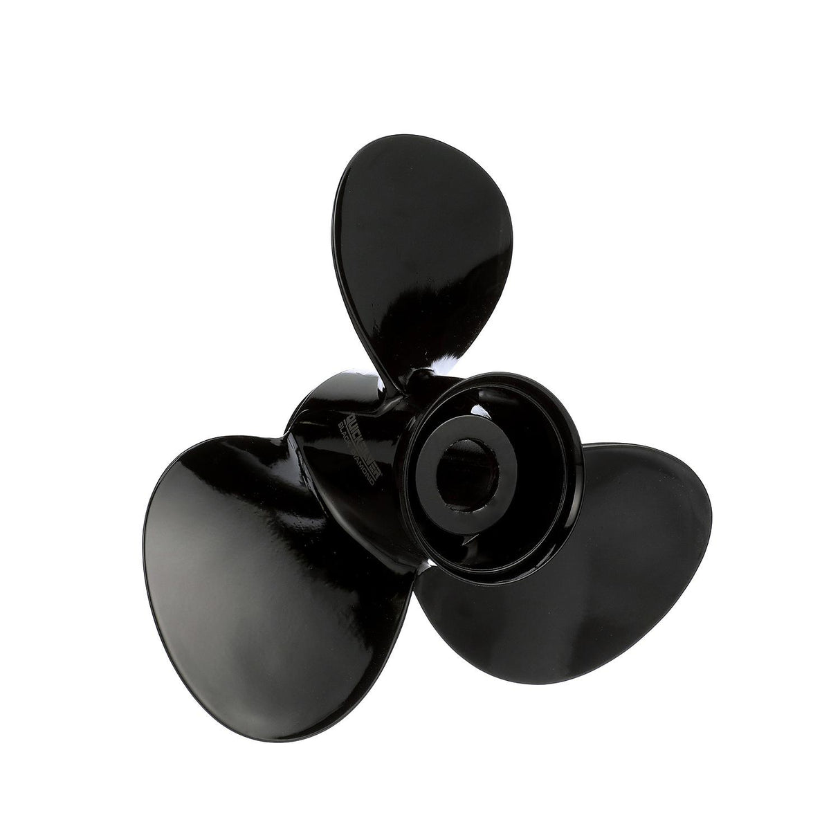 Mercury - Black Diamond Quicksilver Propeller - 3-Blade - 85 to 140 HP Evinrude - Johnson V-4 - 14 Dia. - 13 Pitch - QA3832X