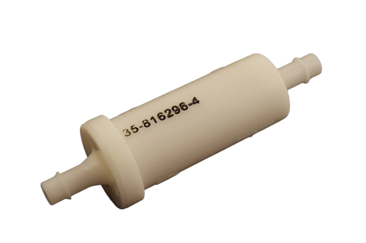 Mercury Quicksilver - Inline Fuel Filter - 1/4 Inch Diameter - 8/9.9/15 HP FourStroke Outboard - 35-816296Q03
