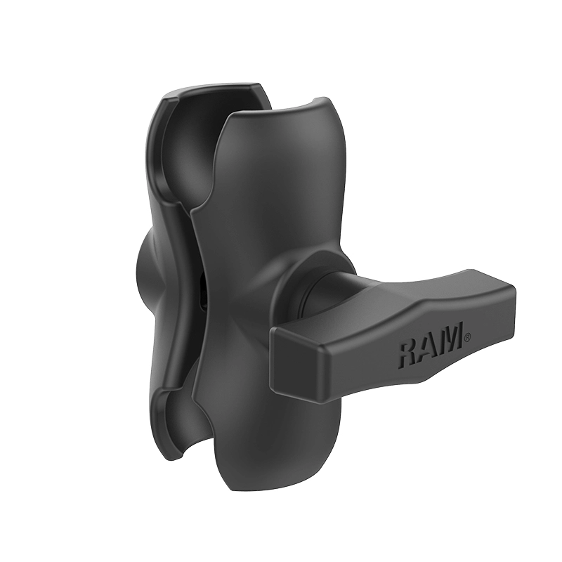 RAM Mount - Short Double Socket Arm for 1.5" Ball - RAM-201U-B
