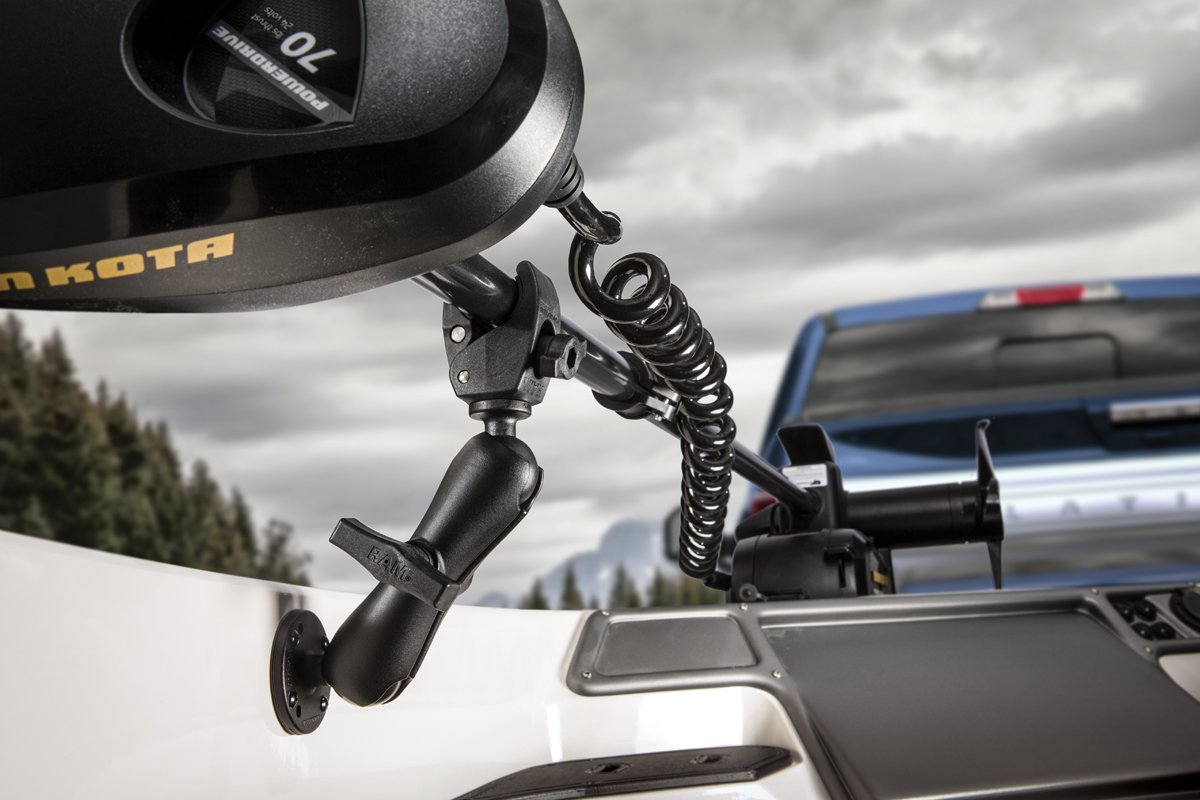 RAM Mount - Trolling Motor Stabilizer w/Tough-Claw - RAP-400-202U