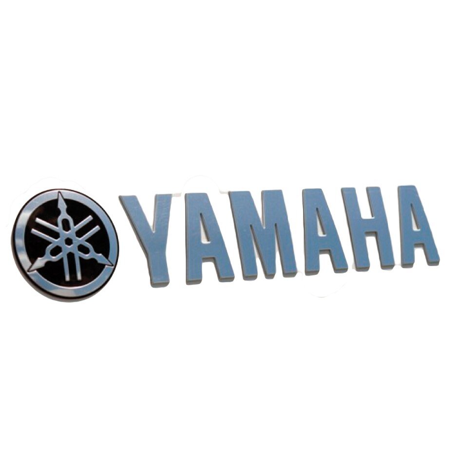 Yamaha - Raised 3d yamaha emblem set - SBT-DECAL-3D-08