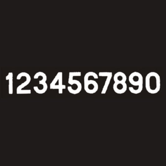Seachoice - 3" Gothic Numbers - White - 7 - 74871