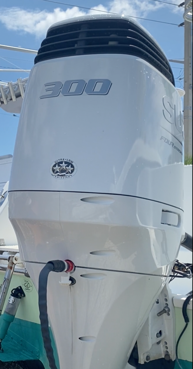 Flush-M - Suzuki Outboard Flushing Solution - Black - DF25 to DF350HP Models