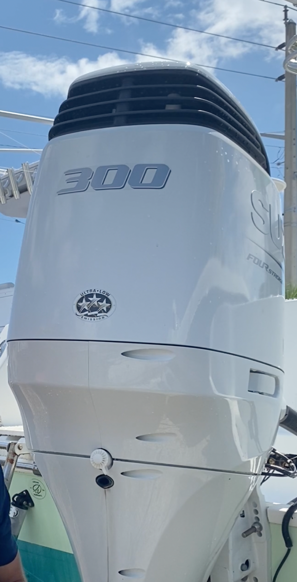 Flush-M - Suzuki Outboard Flushing Solution - White - DF25 to DF350HP Models