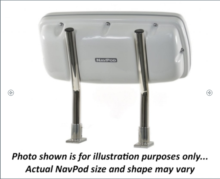 NavPod - SystemPod Pre-Cut f/Garmin 1020/1020xs/1040xs & 2 Instruments f/9.5" Wide Guard - GP1170-06