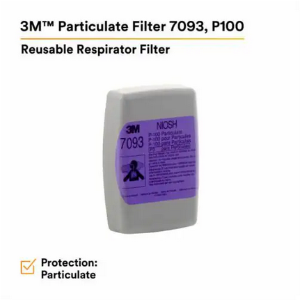 3M - Particulate Filter P100 - 12 Count - 7093