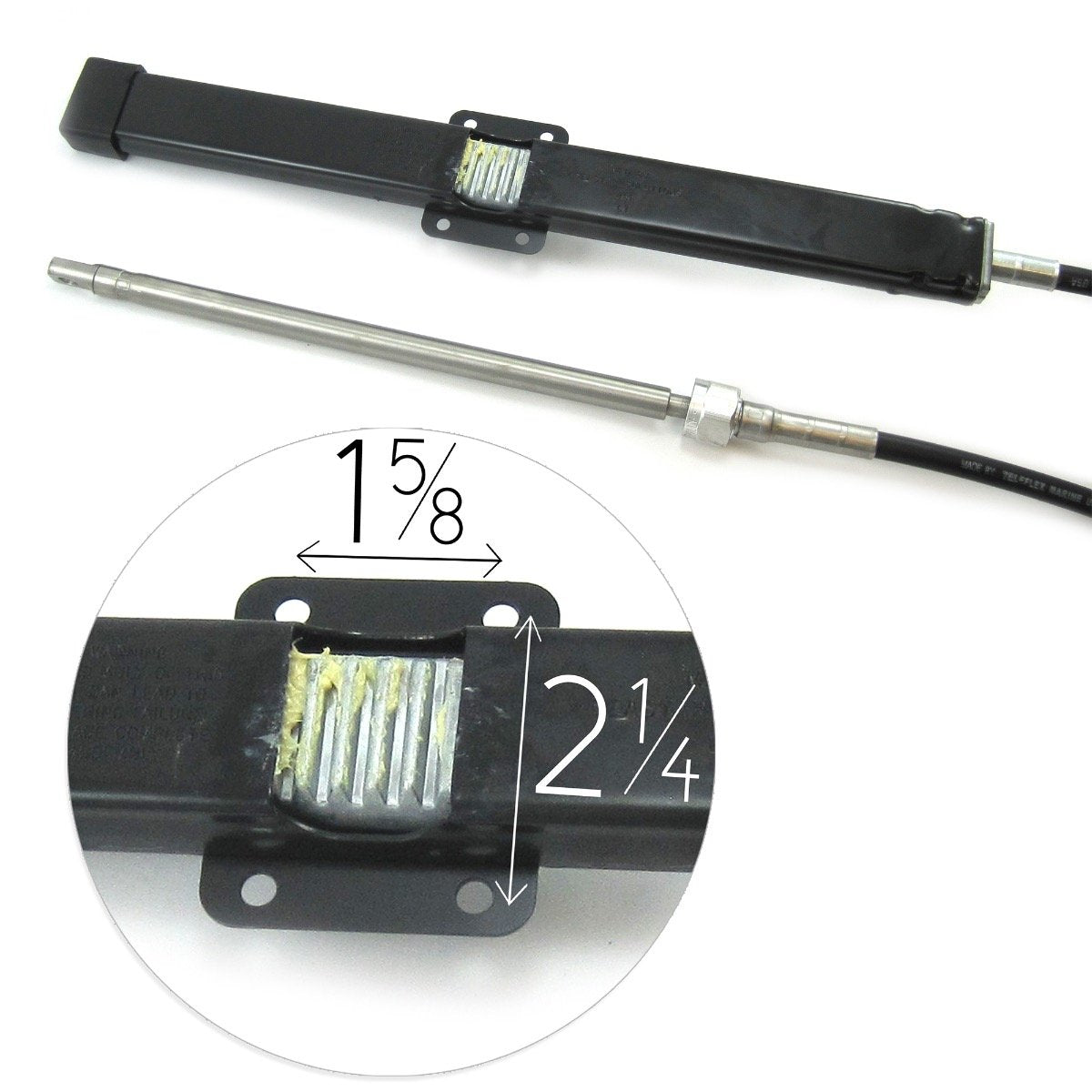 SeaStar - SSC134 Back Mount and NFB Single Rack Cable - 21' - SSC13421