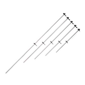 Taylor Made - Aluminum Flag Pole with Charlevoix Flag Clips - 3/4 inch Diameter 36" - 918