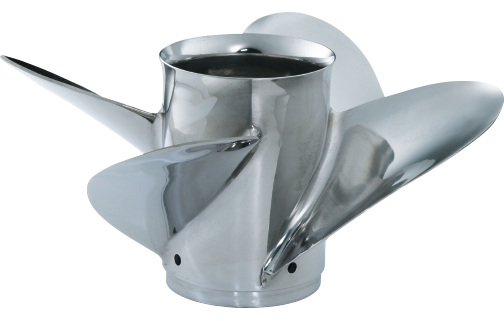 Yamaha - M/T Series Turbo Ultima 4 Propeller - 4 Blade - 14-1/4" x 22 - RH - MAR-14422-UR-E0