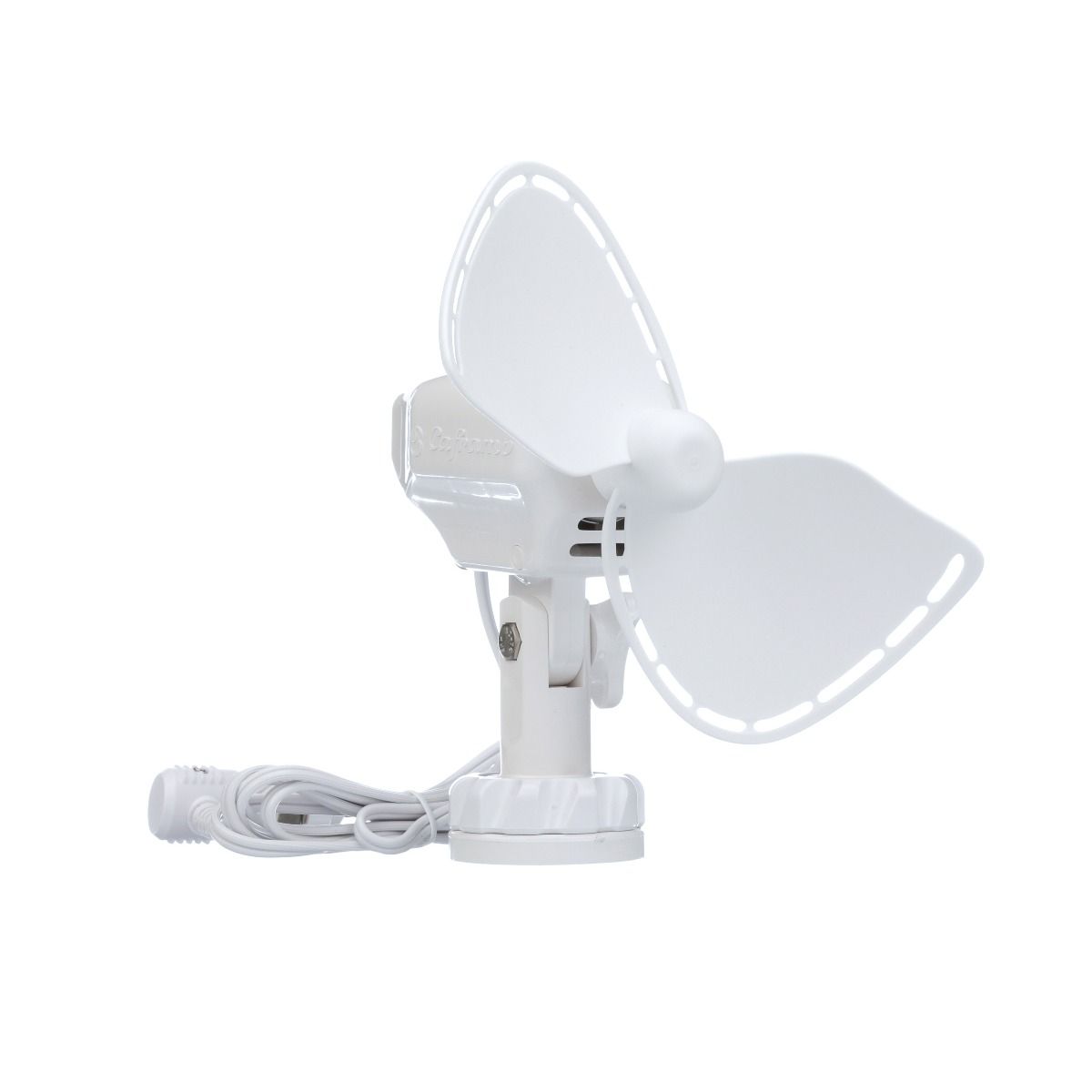 Caframo - Ultimate Fan w/Lighter Plug - 12V - 2-Speed - 7" - White - 747DCWCS