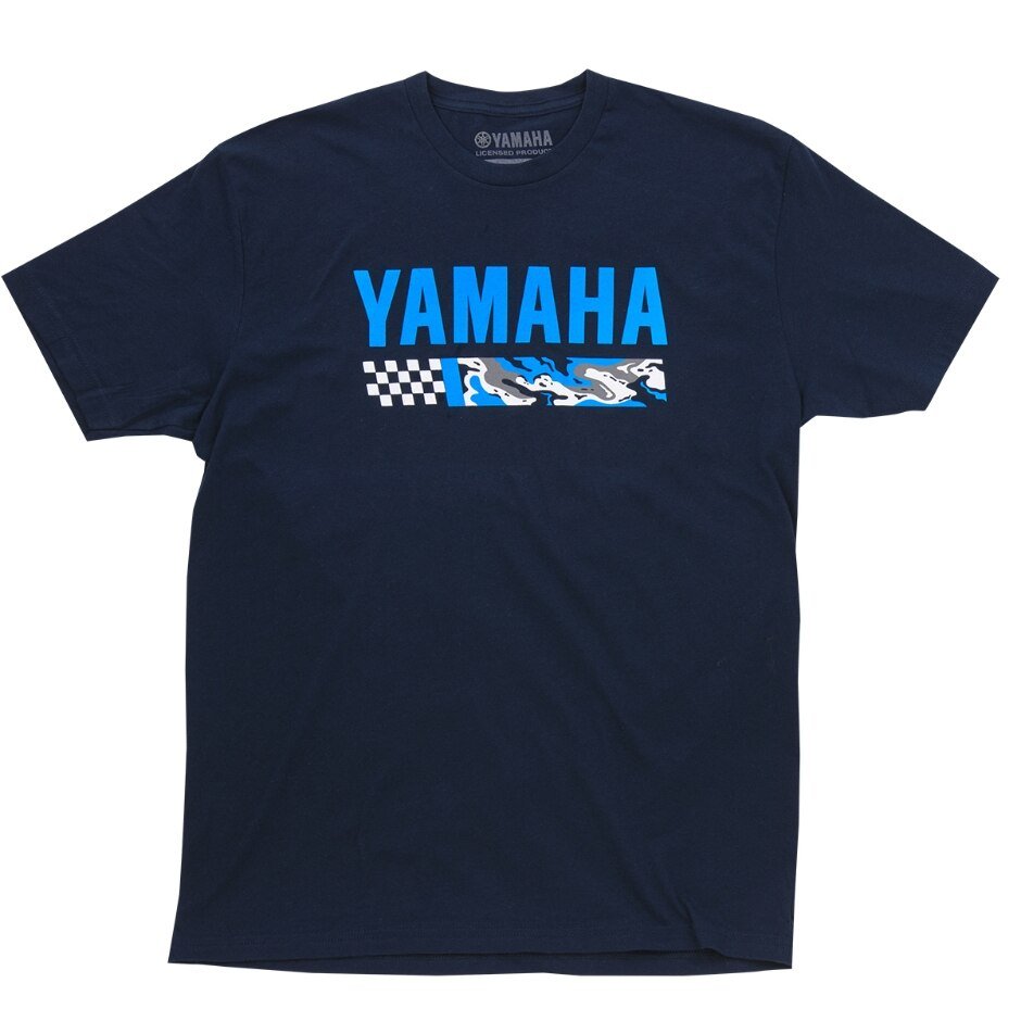 Yamaha Men's Racing Adrenaline Tee - Navy/Blue - L