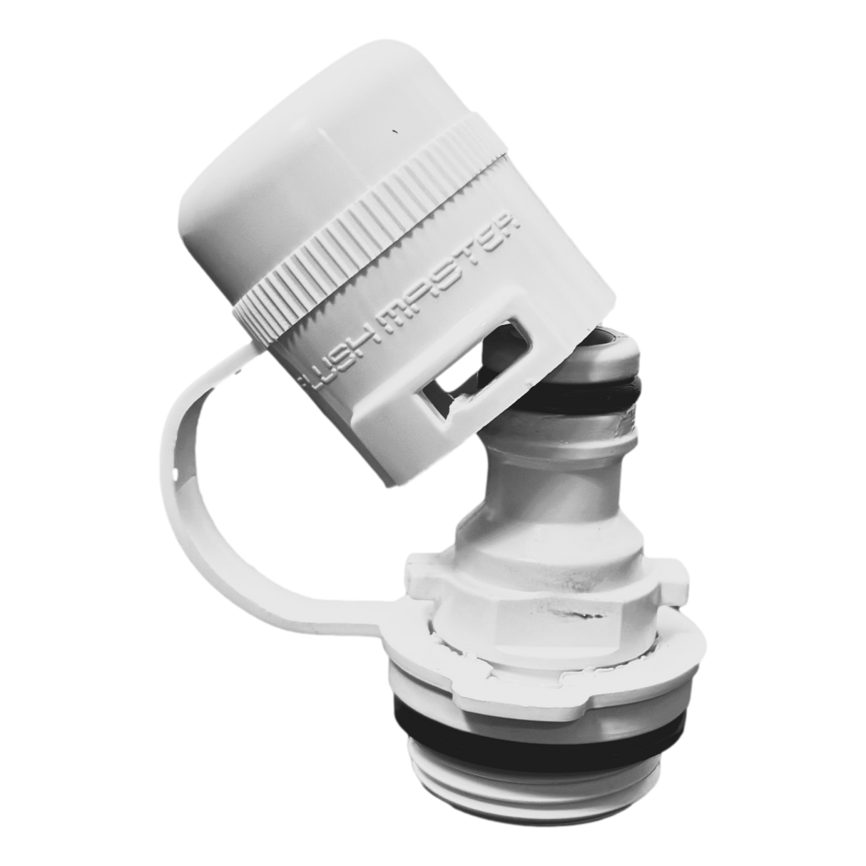 Flushmaster Outboard Engine Flush Port Quick Connect for Suzuki - White - FMQCSW Cap
