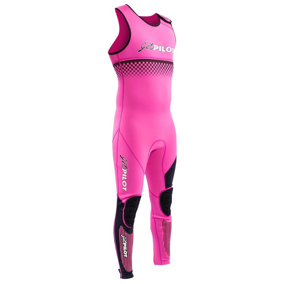 JetPilot Vintage Neoprene Wetsuit John - Men's - Pink/Black - M