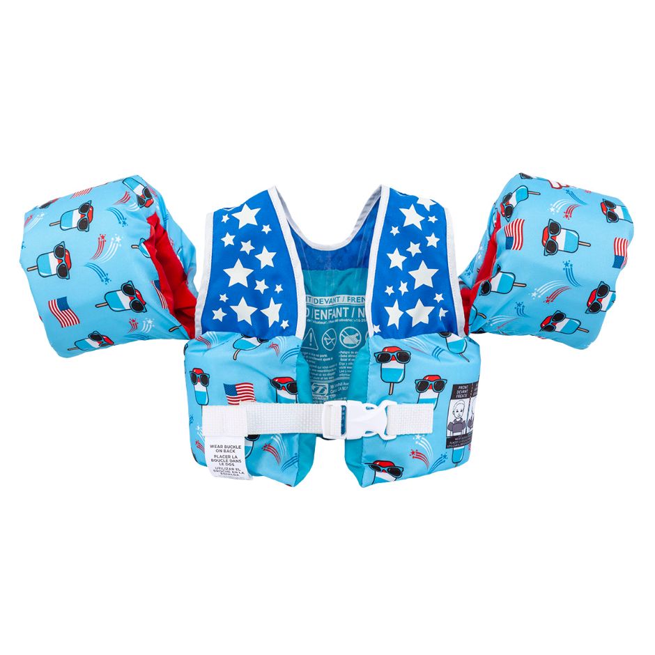 Yamaha Child JetPilot Lil Wing Man PFD-Blue/Red/White-One Size