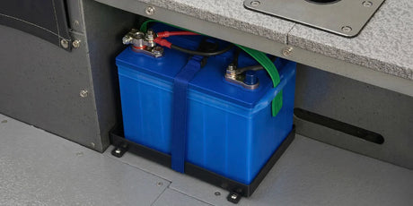 Boat battery options and accessories available at PartsVu for various marine vessel needs and applications