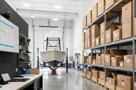 Boat Dealer Service Efficiency: Scheduling & Stocking Strategies