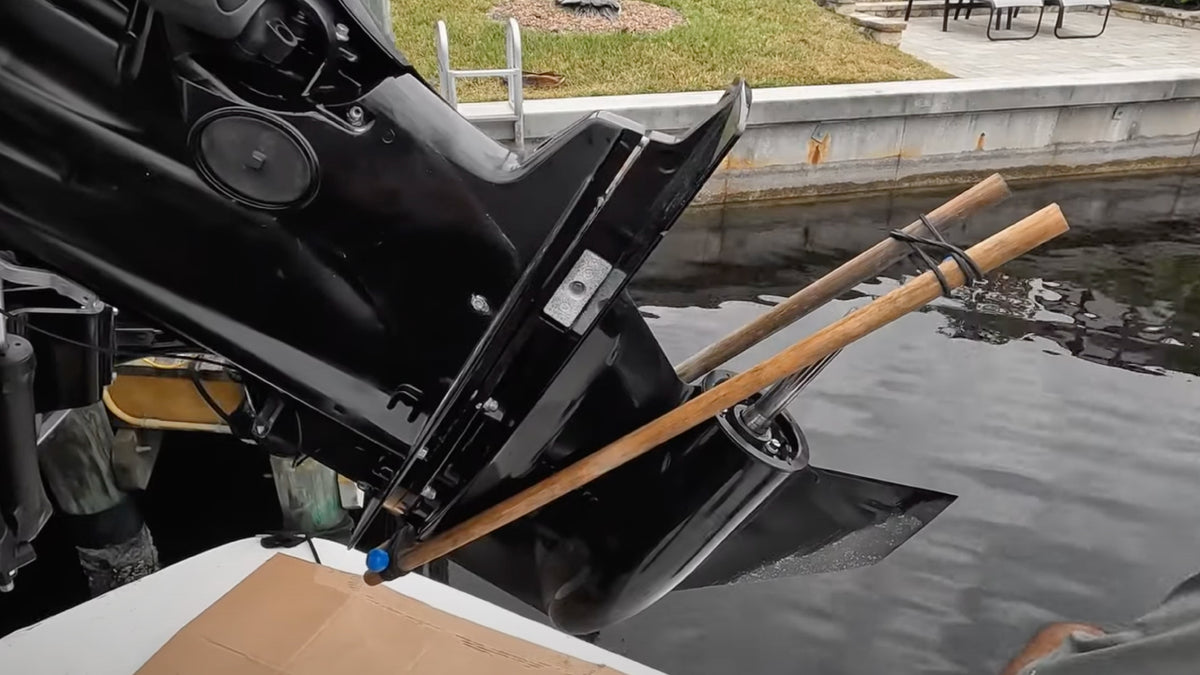 How to Remove a Mercury Outboard Lower Unit - PartsVu Xchange