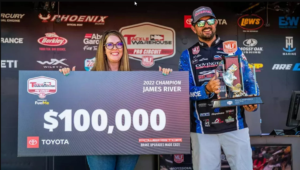 Nick Lebrun Goes Back-to-Back with MLF Pro Circuit Win on the James River