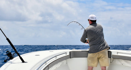 Man fishing