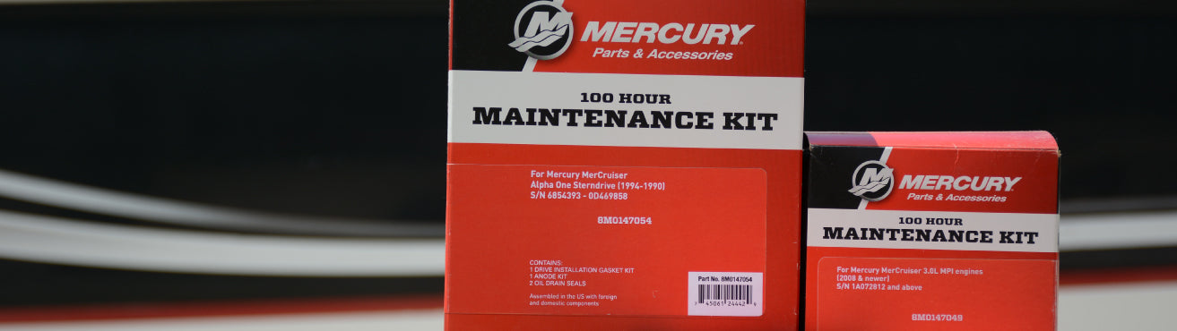 Mercury MerCruiser 100 & 300 Hour Service Kits
