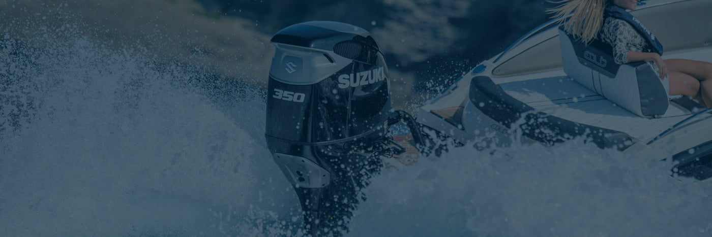 Suzuki outboard engine components and genuine OEM accessories available for various marine models and applications