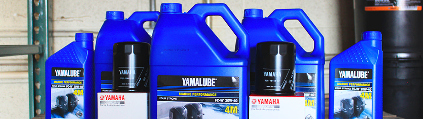 Yamaha 4 Stroke Genuine Yamalube Outboard Motor Oil Change kits