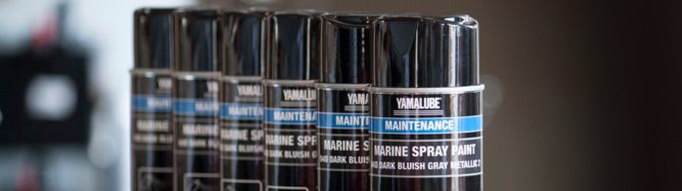 Yamalube Marine Spray Paint for Yamaha Outboard Engines