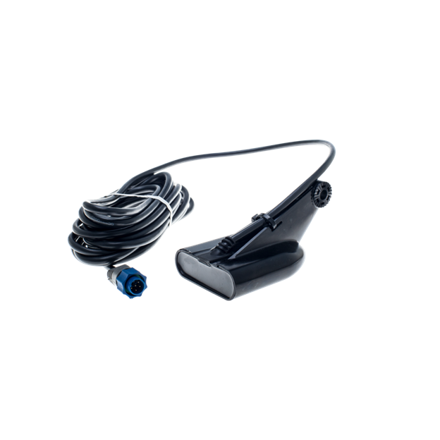 Lowrance - HST-DFSBL 50/200 kHz Transom Mount Skimmer c/w Temp and 20 ft Cable - 106-77