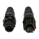 Lowrance - TR-120-Kit Set of 1 Male & 1 Female NMEA 2000 Terminators - 000-0127-52